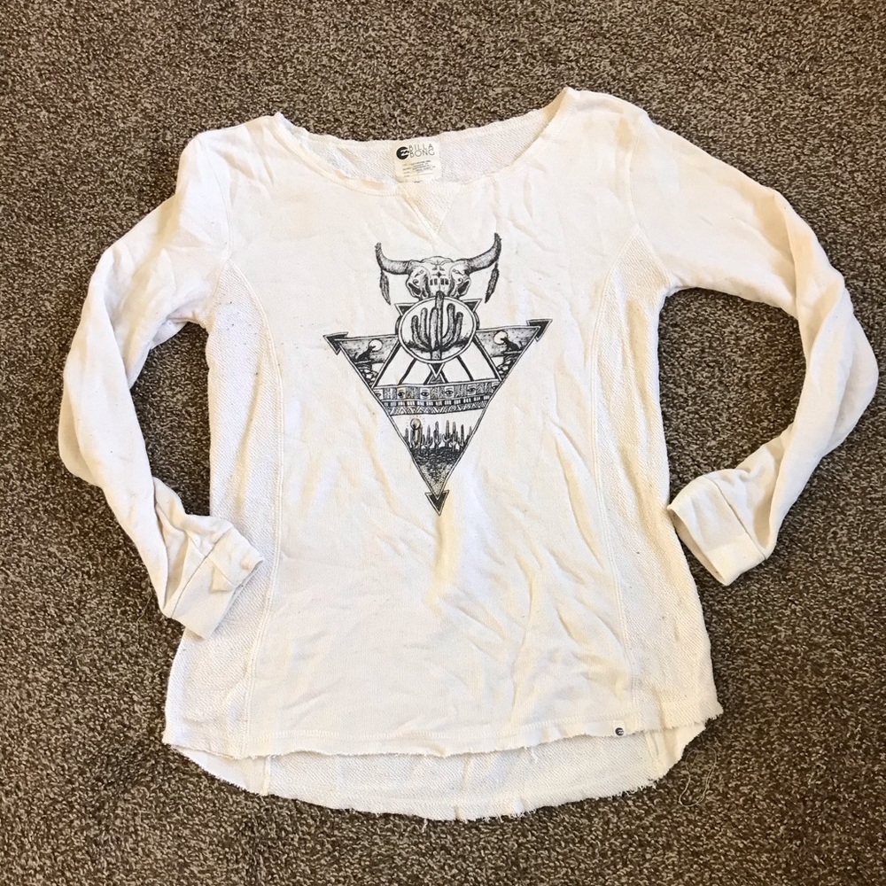 Long sleeve billabong shirt